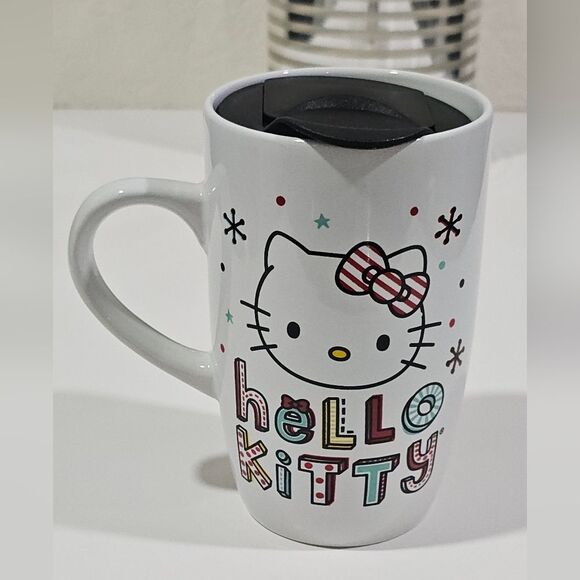 Hello Kitty Christmas Mug Tumbler Coffee Mug Holiday Gift - Picture 4 of 4